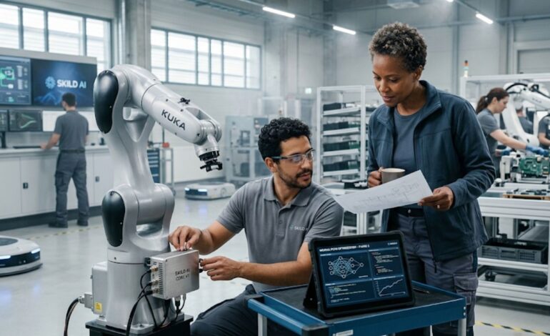 Skild AI desarrolla un “cerebro de IA” para robots industriales