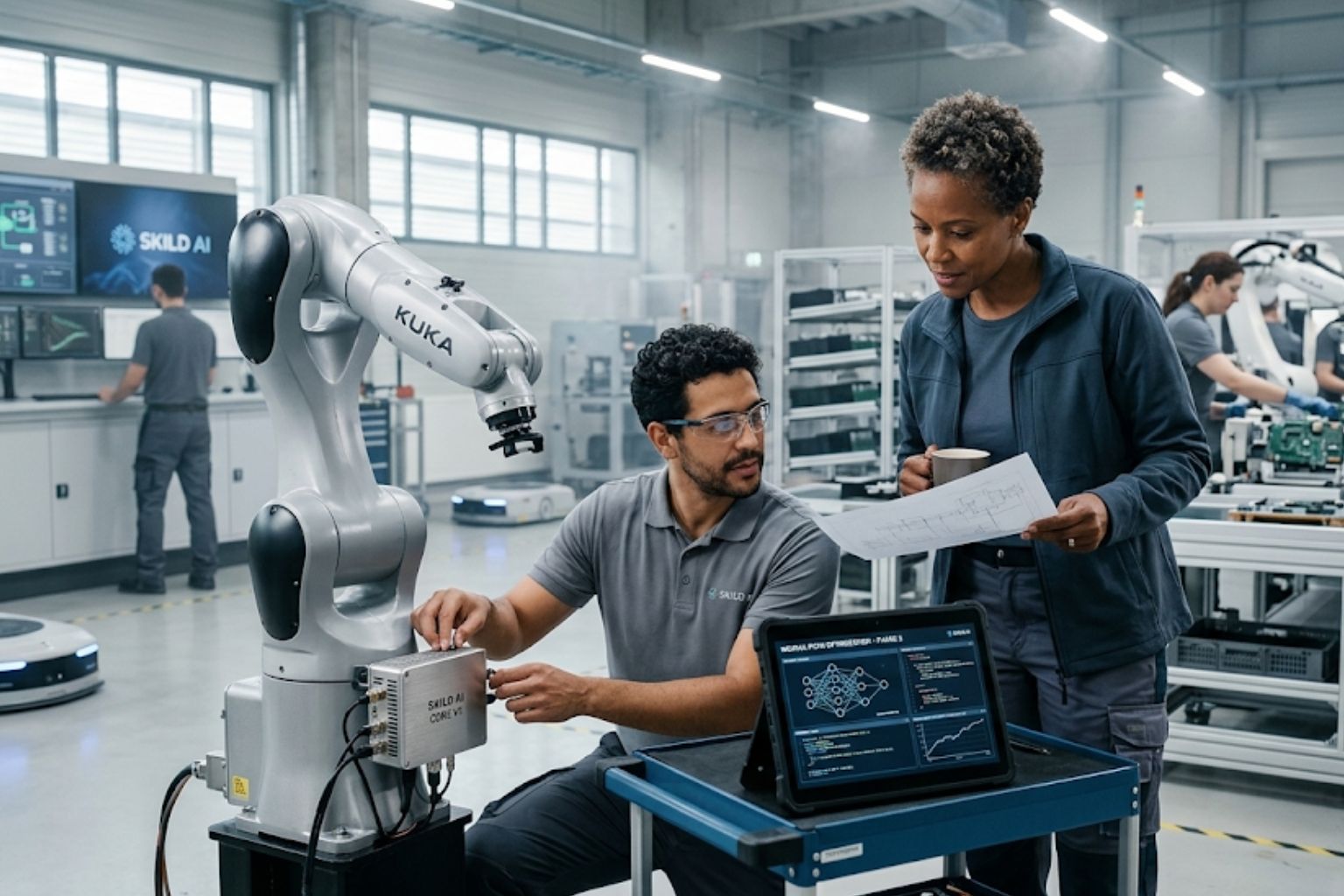 Skild AI desarrolla un “cerebro de IA” para robots industriales