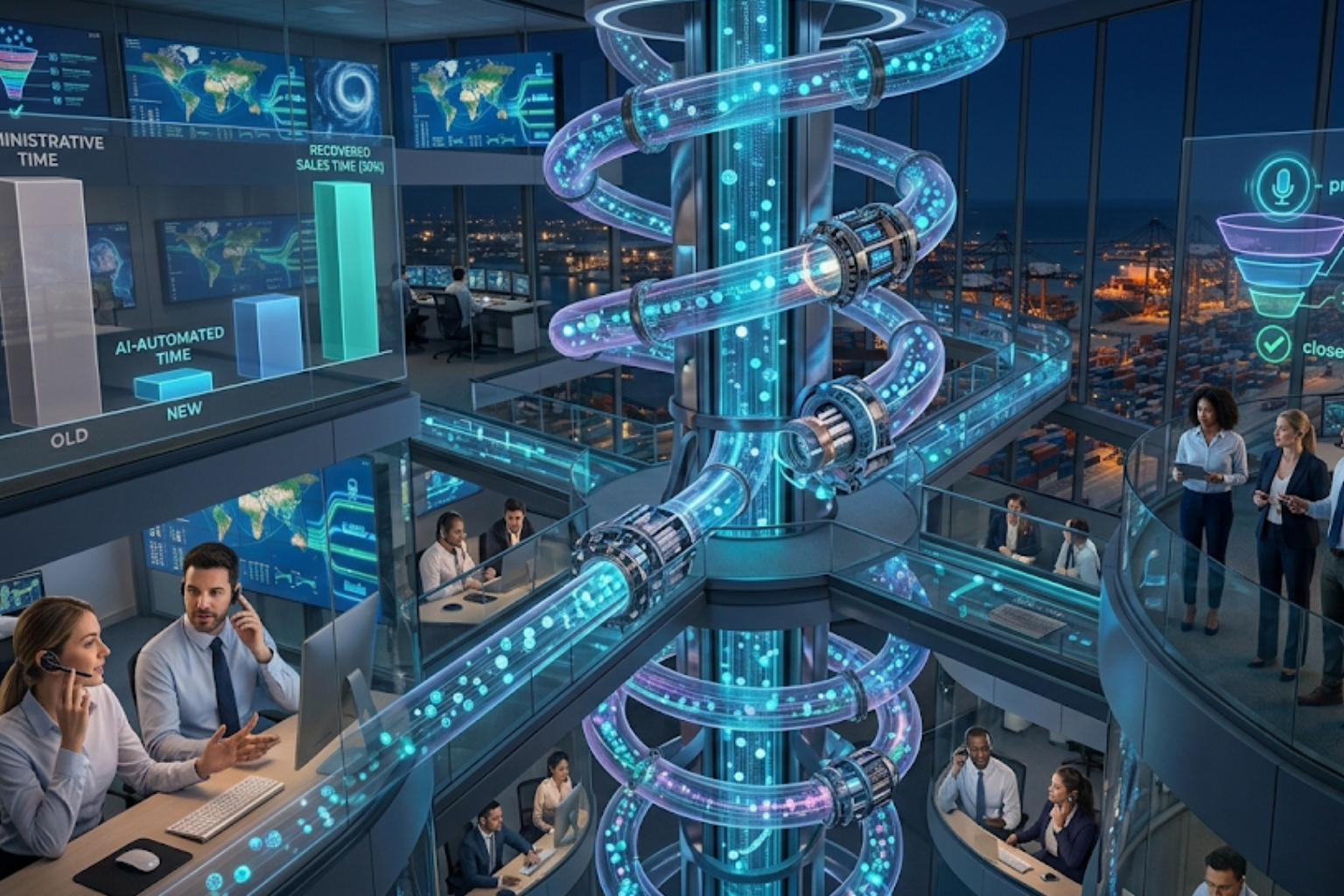 El fin del «Data Entry»: Cómo la IA en el CRM recupera el 30% del tiempo de tus vendedores