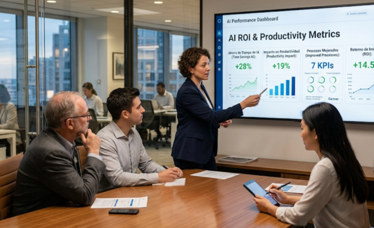 La IA ya es un KPI: las empresas empiezan a medir su impacto real en productividad