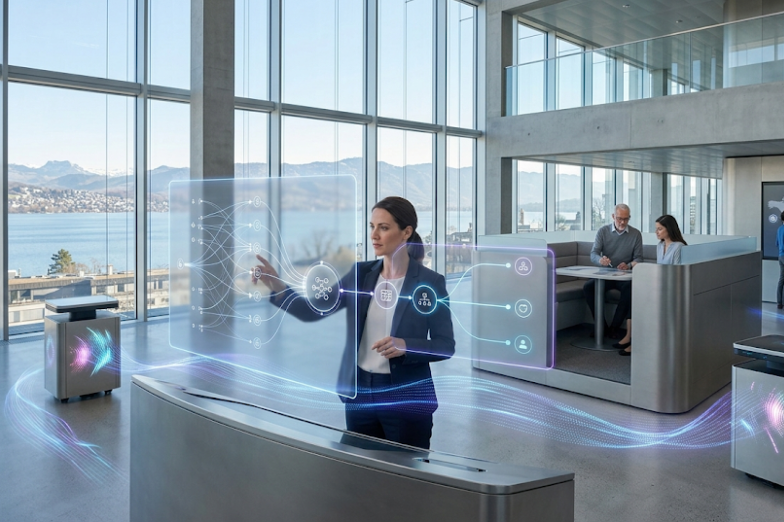 El rediseño del trabajo corporativo: El CEO de Swiss Re confirma que la IA está reimaginando la cadena de valor