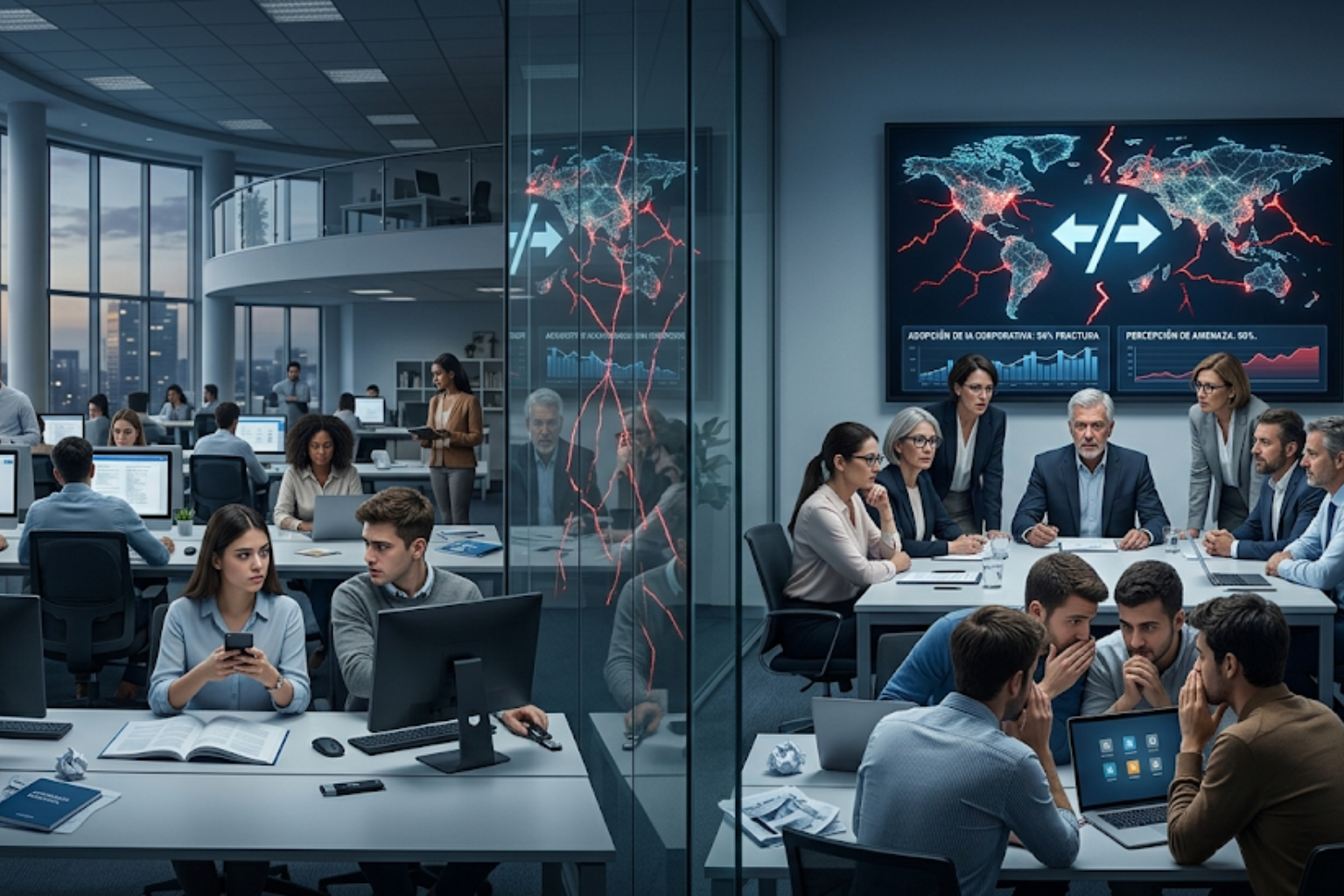 Estudio Writer & Workplace Intelligence 2026: Por qué el 54% de las empresas se están fracturando al implementar IA