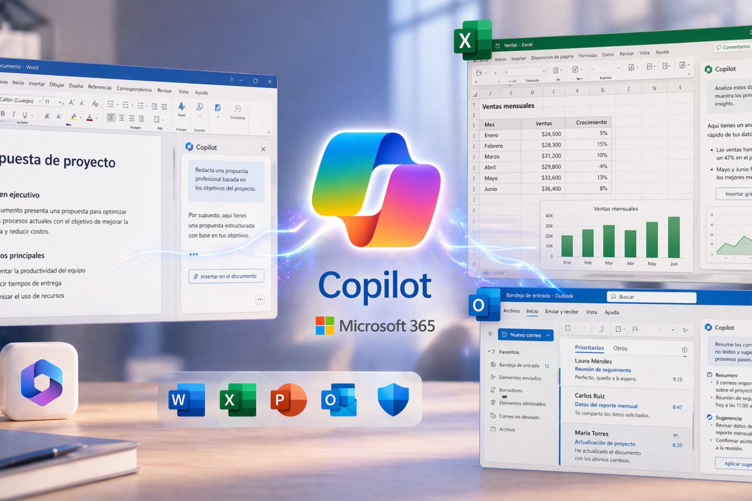 La automatización del «papeleo»: Cómo Microsoft Copilot acaba de convertir a Excel y Word en operadores autónomos