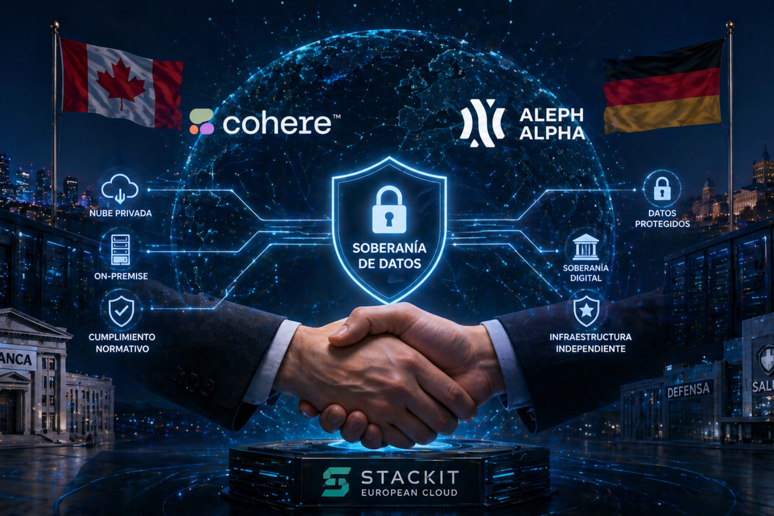 Soberanía o dependencia: La alianza Cohere-Aleph Alpha que desafía el control de Silicon Valley