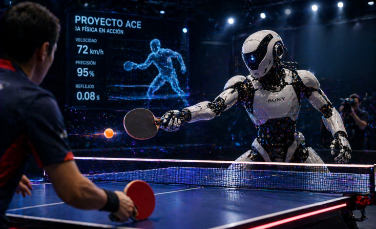 Proyecto Ace: El día que la Inteligencia Artificial superó los reflejos humanos en el mundo físico
