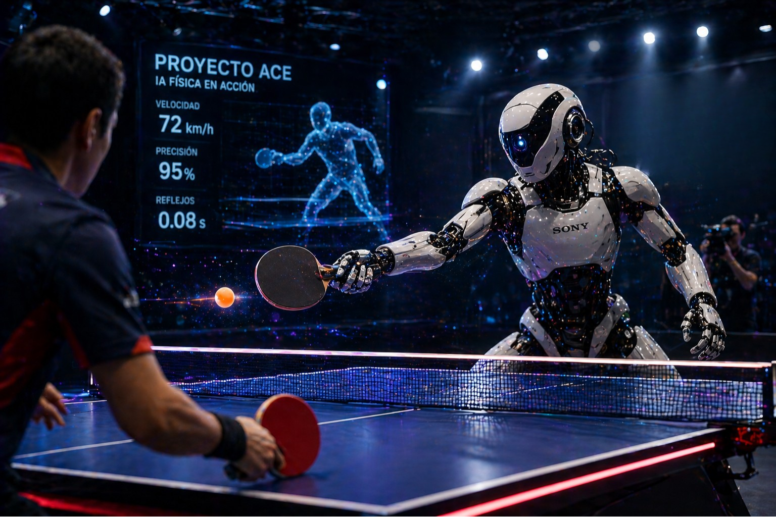 Proyecto Ace: El día que la Inteligencia Artificial superó los reflejos humanos en el mundo físico