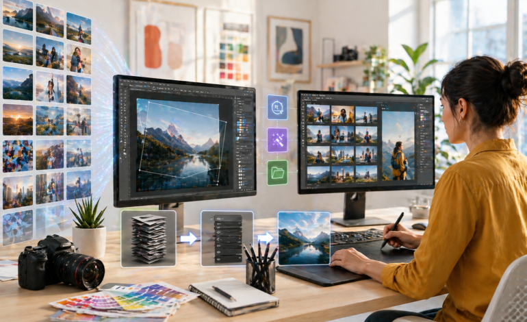 El fin de las horas muertas en diseño: Adobe inyecta IA para escalar la producción visual en Photoshop y Lightroom
