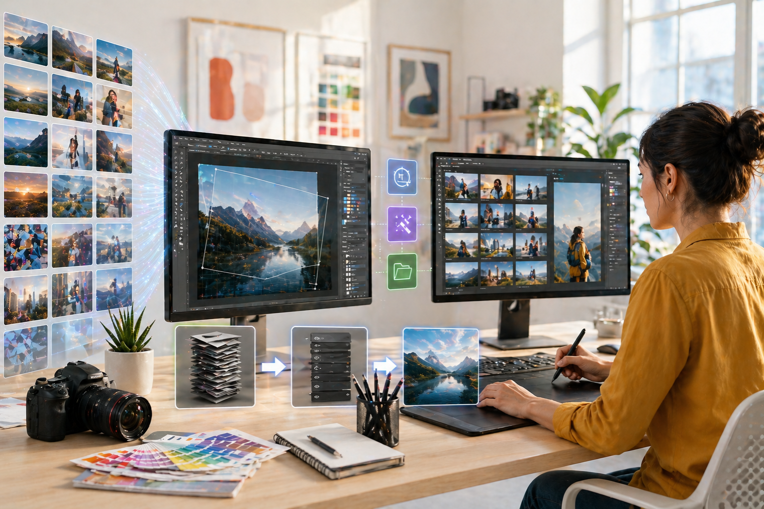 El fin de las horas muertas en diseño: Adobe inyecta IA para escalar la producción visual en Photoshop y Lightroom