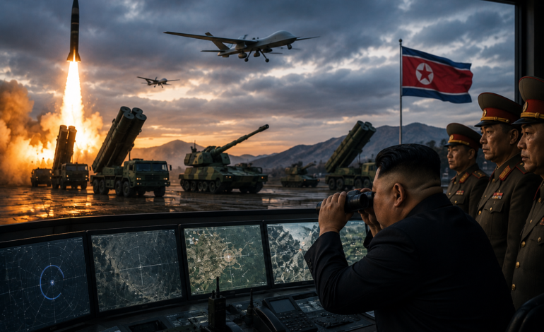 Corea del Norte prueba sistemas militares guiados por IA