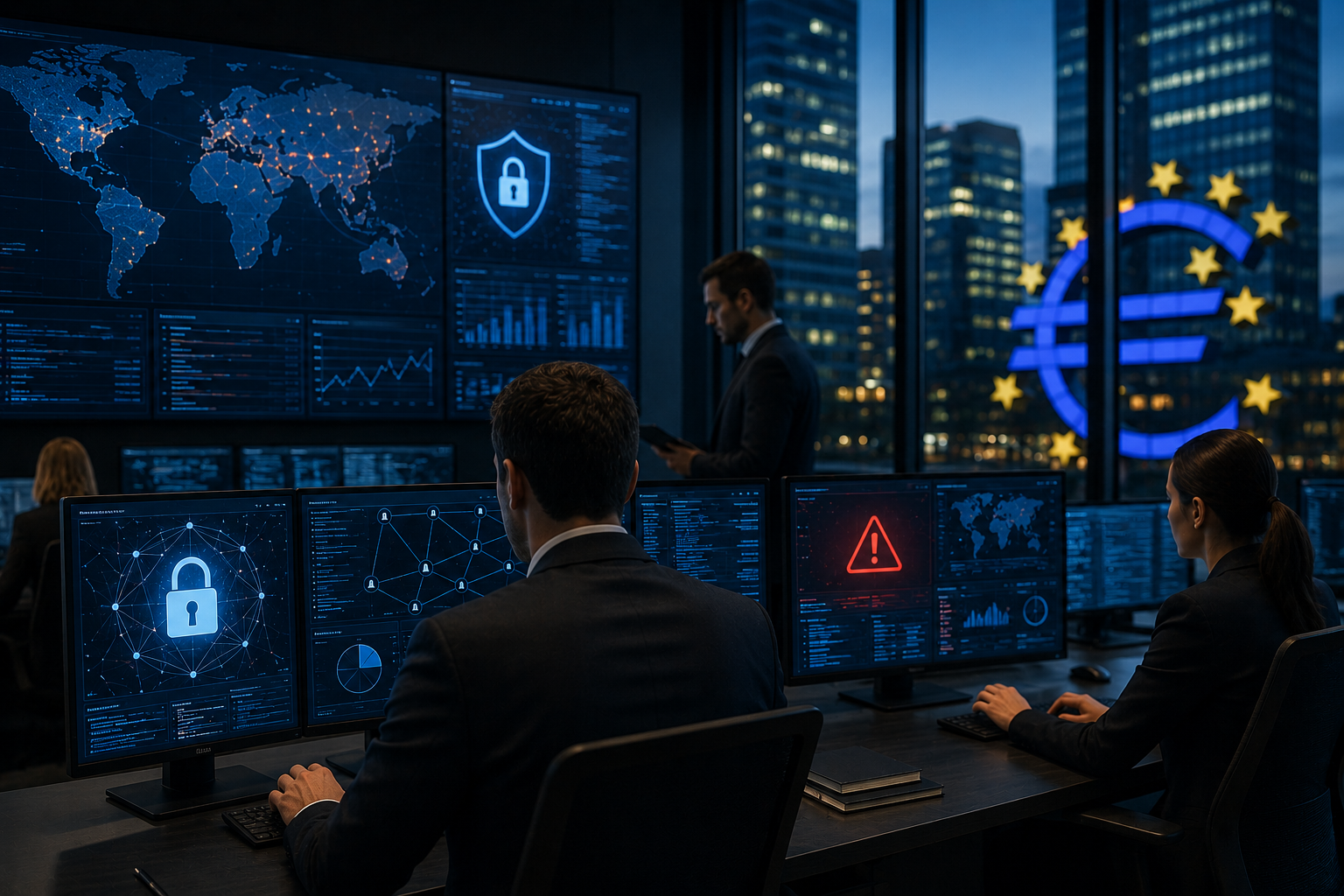 Los bancos europeos refuerzan ciberseguridad por amenazas de IA