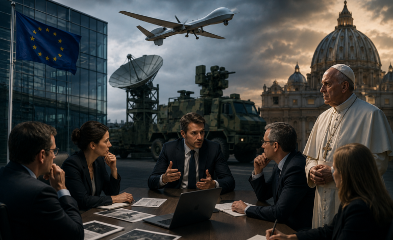 Mistral desafía al Vaticano y defiende la tecnología militar
