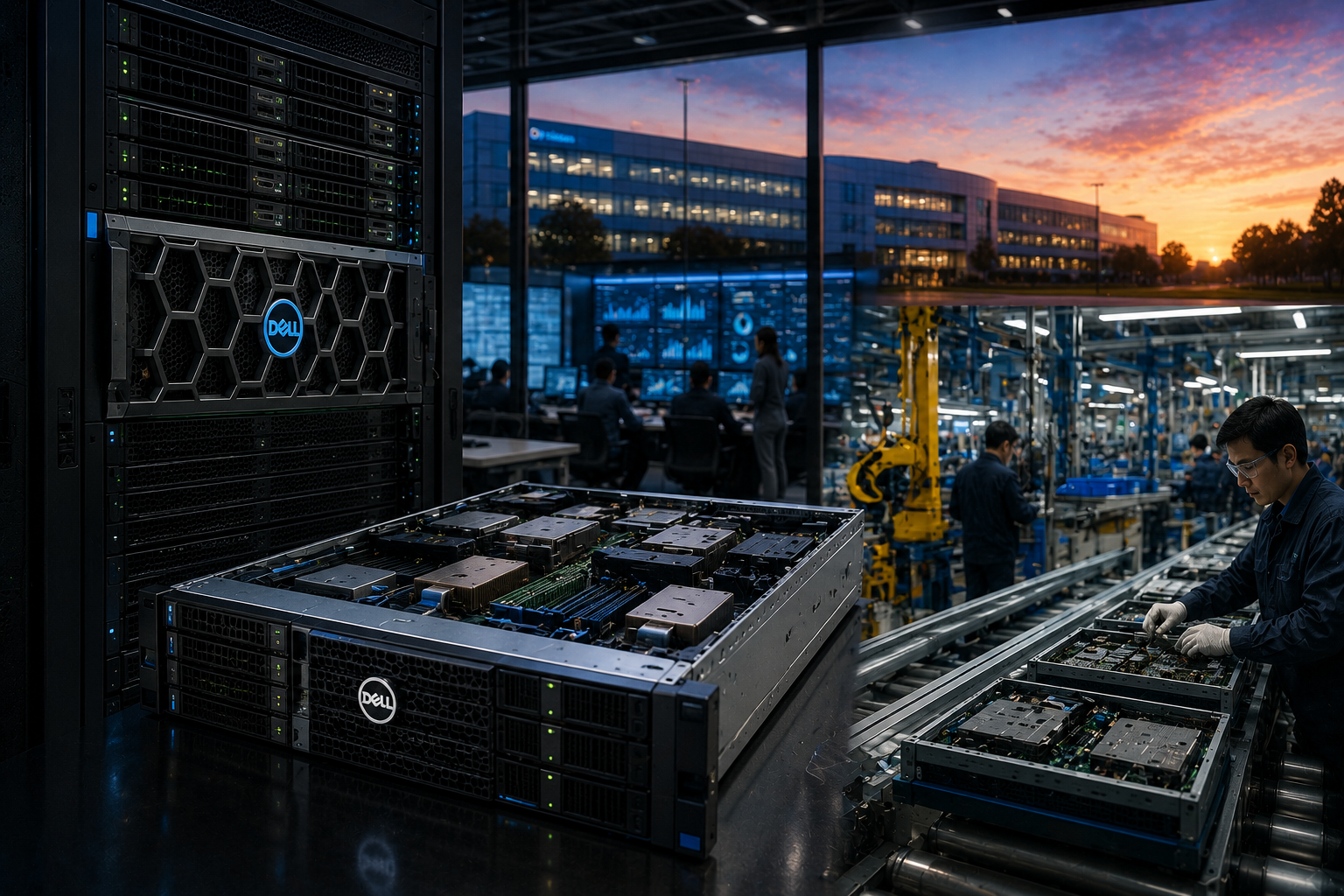 Dell se dispara en bolsa gracias al boom de la IA