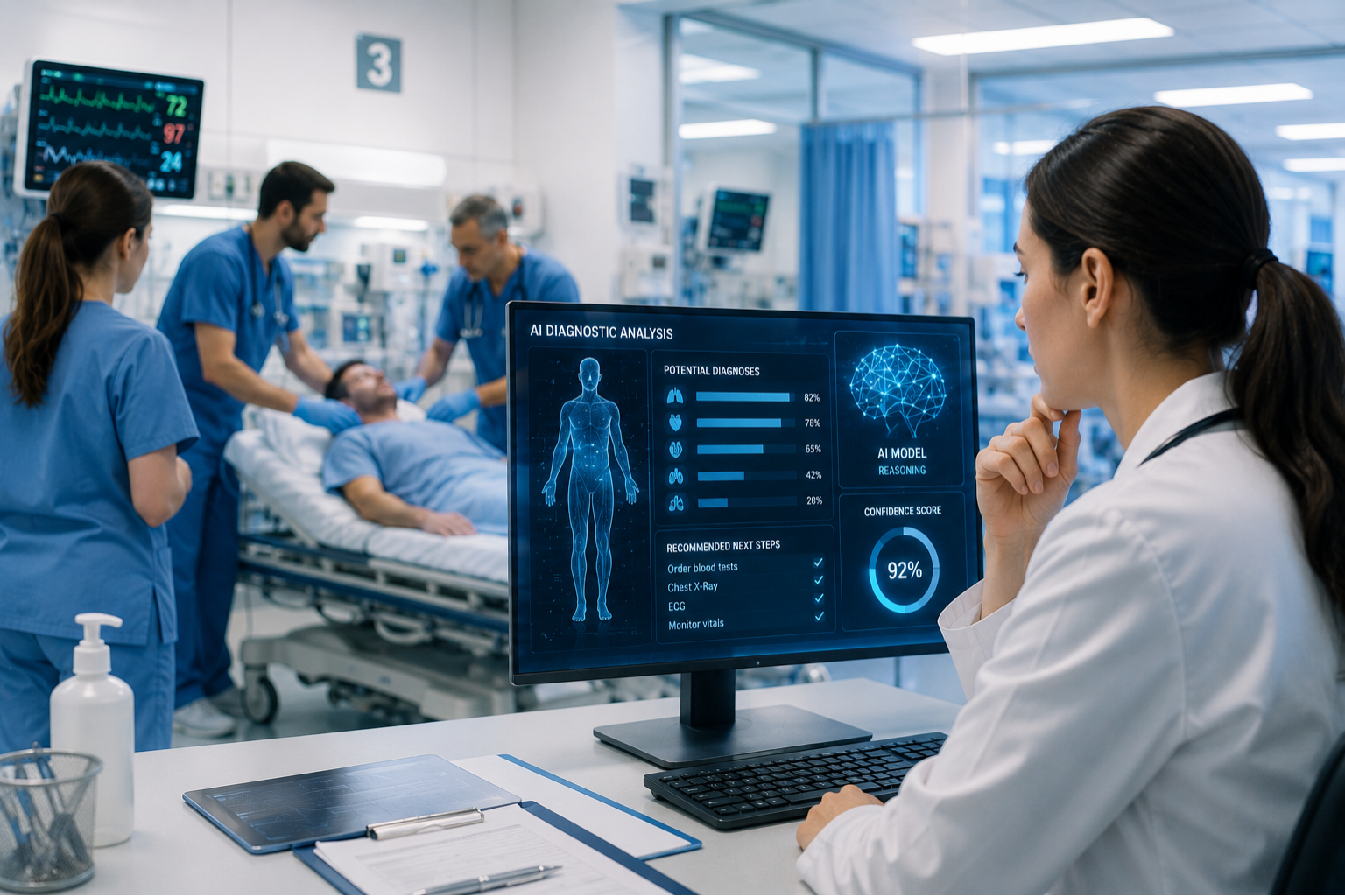 Una IA de OpenAI supera a médicos con experiencia en diagnósticos de emergencias