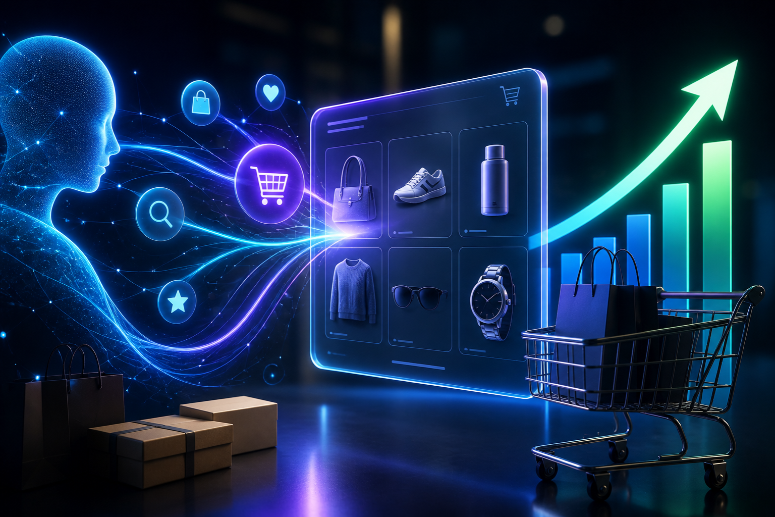 El tráfico de IA a tiendas online creció 393% en Q1 2026 y convierte 42% mejor que cualquier otro canal
