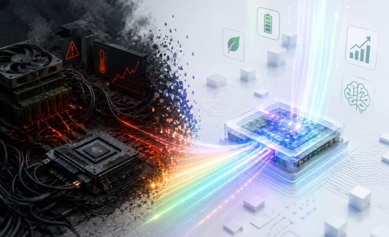 Computación Fotónica: La luz al final del «RAMageddon» y el colapso del hardware tradicional