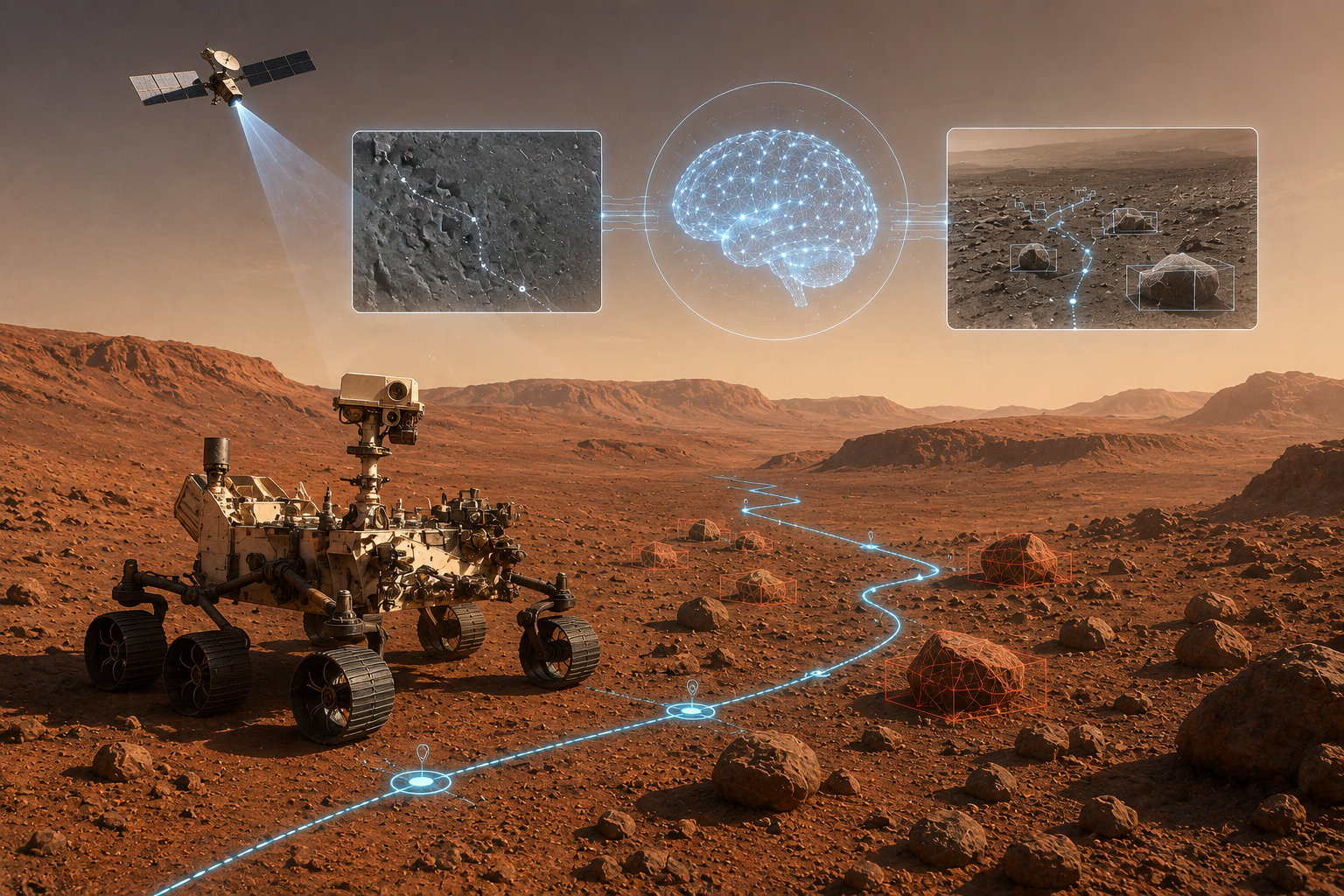 Claude manejó el rover de la NASA en Marte: la primera conducción extraterrestre planeada por IA ya ocurrió