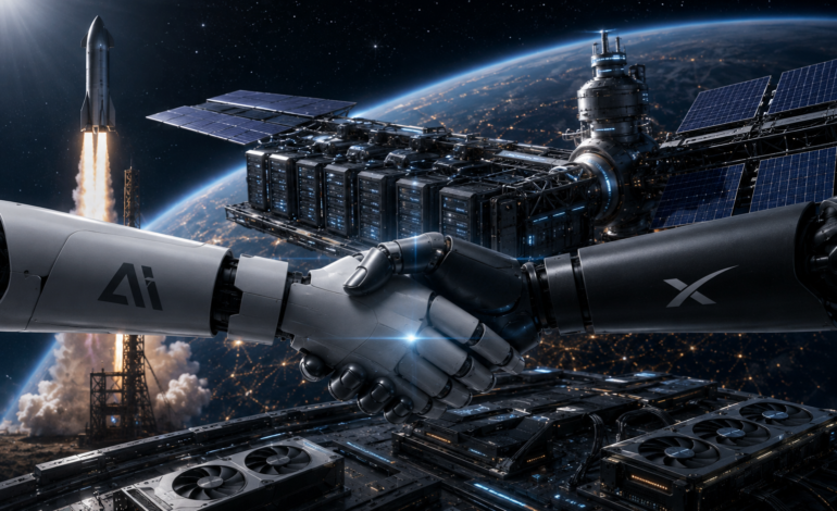 Anthropic + SpaceX: cuando la computación de IA llega al espacio