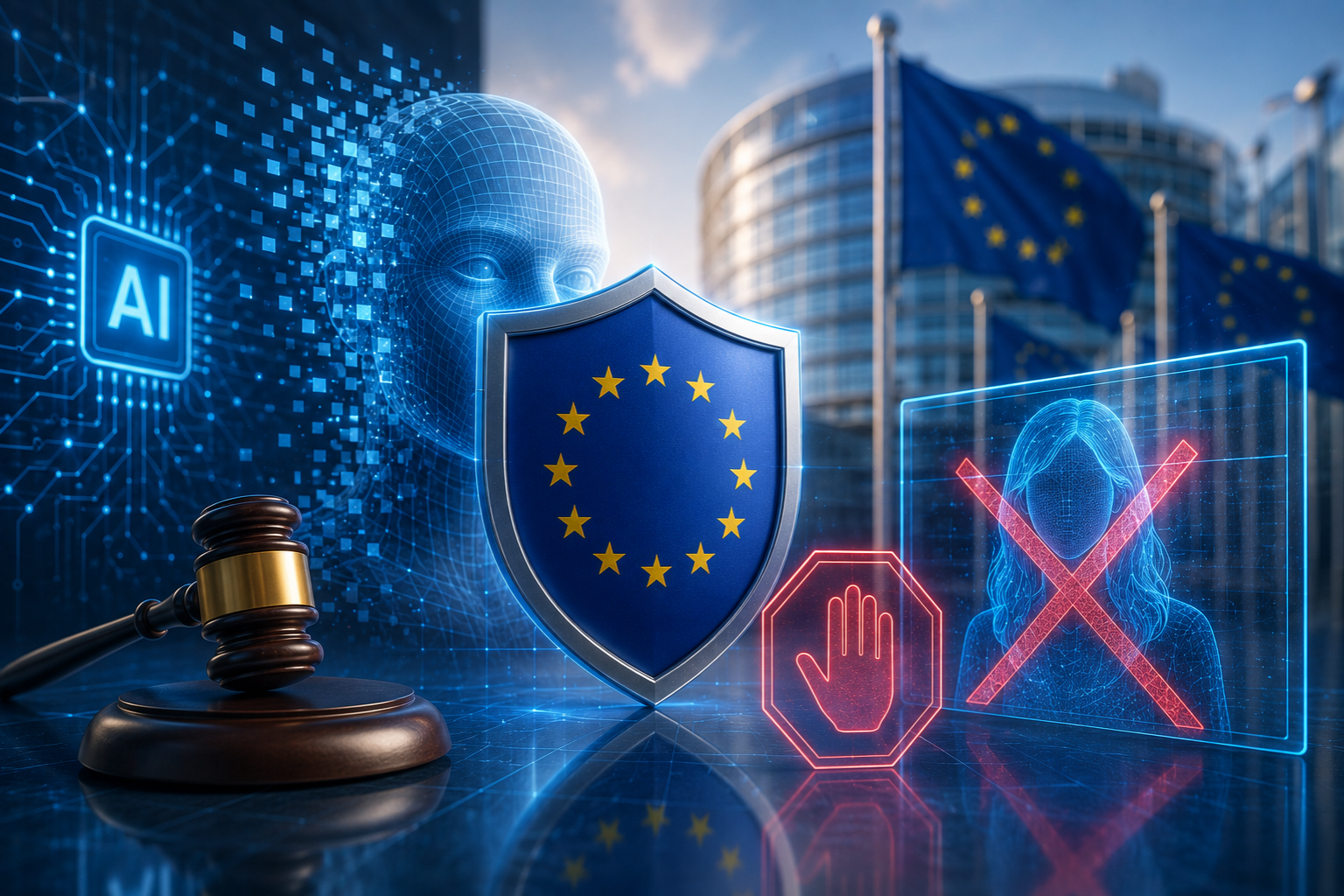 La UE prohíbe la IA que genera imágenes sexuales falsas