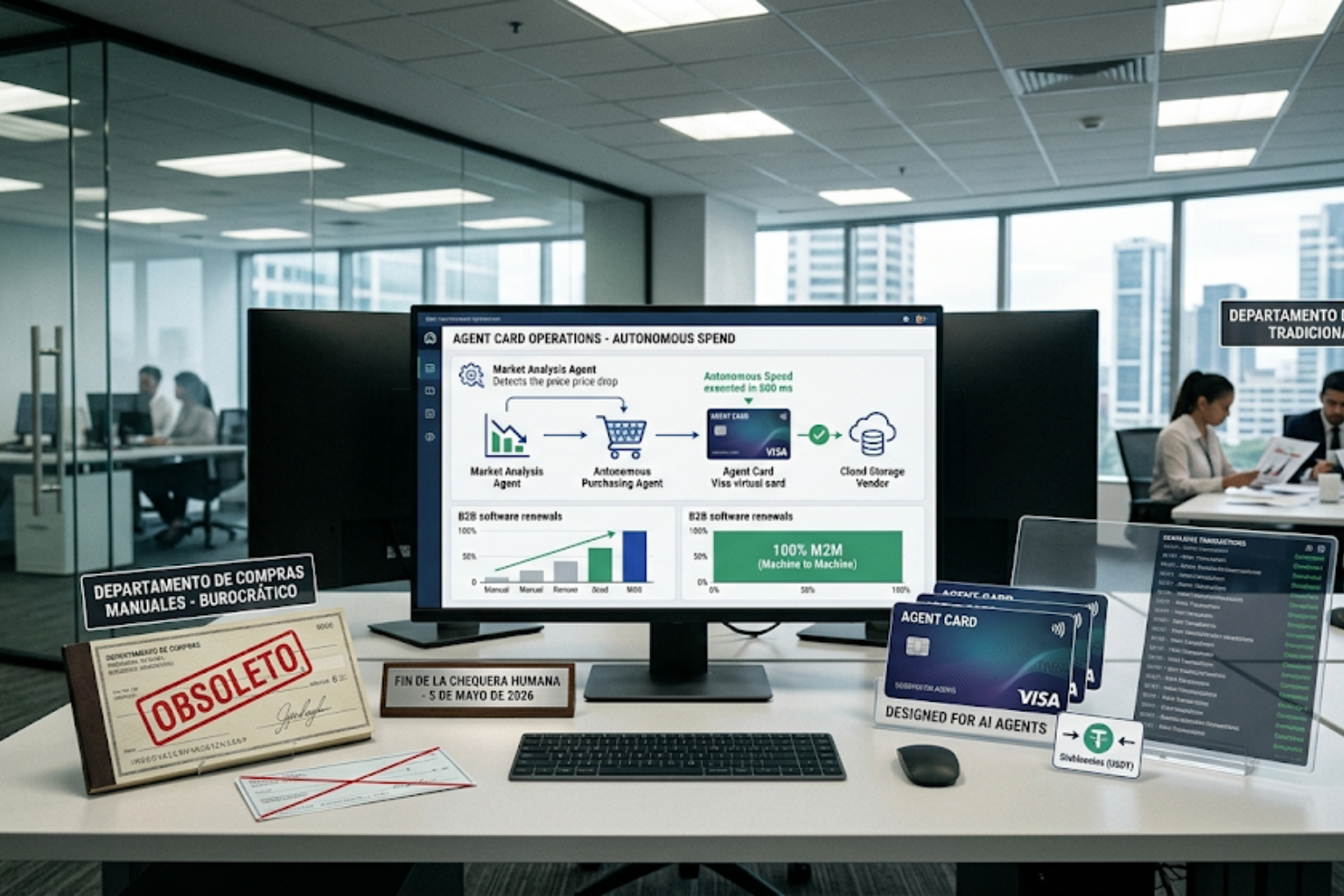 La Inteligencia Artificial ya tiene tarjeta de crédito: Oobit lanza las ‘Agent Cards’ y cambia para siempre las ventas B2B