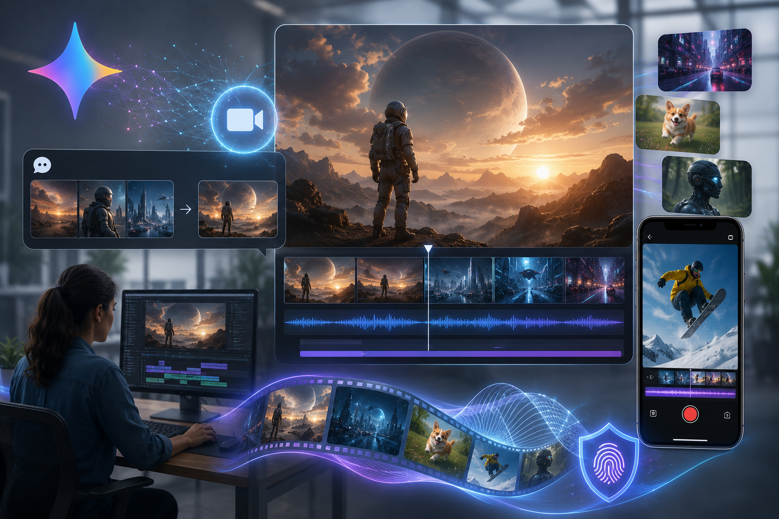 Google presenta Gemini Omni para competir en video IA