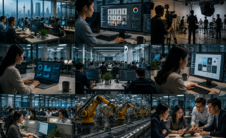 Transformación empresarial con inteligencia artificial: El agresivo modelo de China