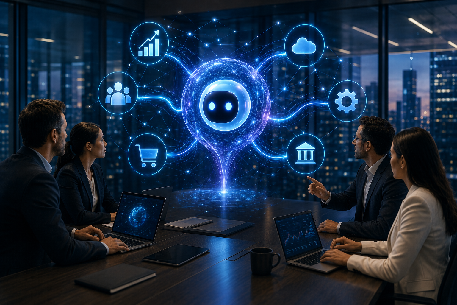 Automatización corporativa con Meta AI: El despliegue del Business Agent