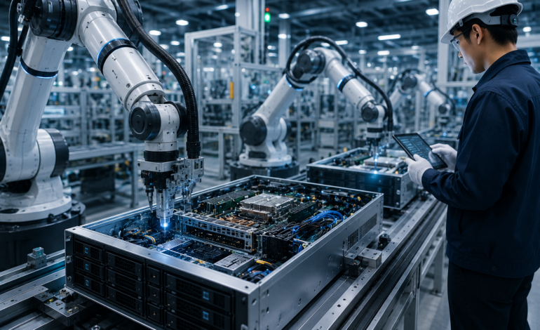 Automatización de manufactura con inteligencia artificial: La máquina que construye la máquina