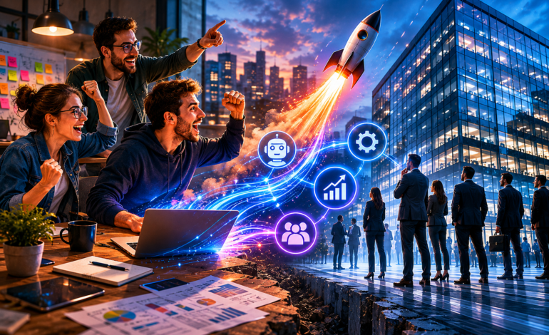 Inteligencia artificial para startups: Cómo automatizar procesos comerciales