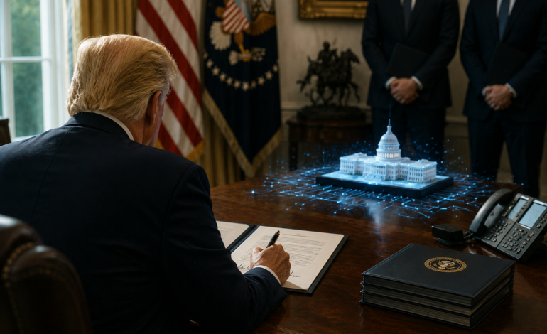 Regulación de inteligencia artificial: La nueva orden ejecutiva de Trump