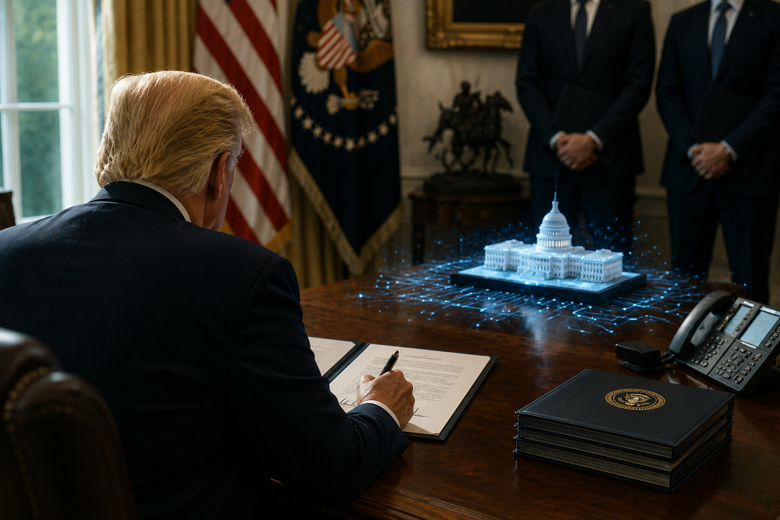 Regulación de inteligencia artificial: La nueva orden ejecutiva de Trump