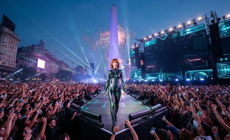 Lumi-7: la primera artista argentina creada 100% con IA debuta en vivo en Buenos Aires