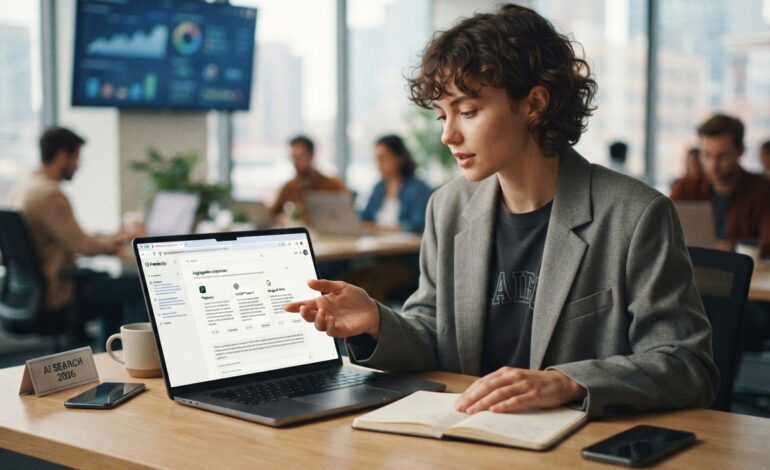 Las mejores IA para buscar en internet en 2026: Perplexity, ChatGPT Search y Google AI Mode