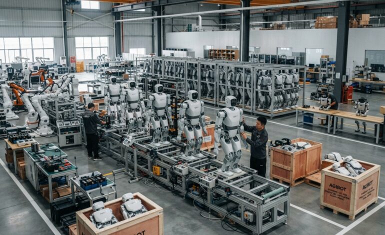 AgiBot supera a Unitree y se corona como el mayor fabricante de robots humanoides