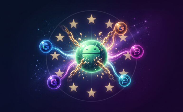 La UE obliga a Google a abrir Android a los asistentes de IA rivales