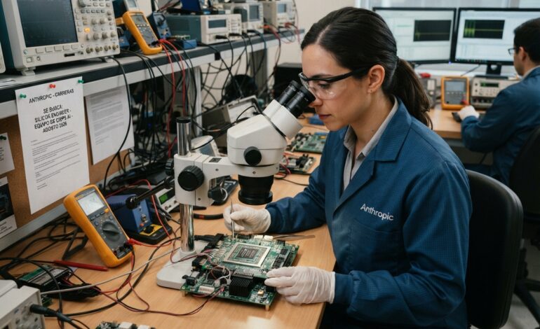 Chips de Anthropic: la dueña de Claude diseñará su propio silicio