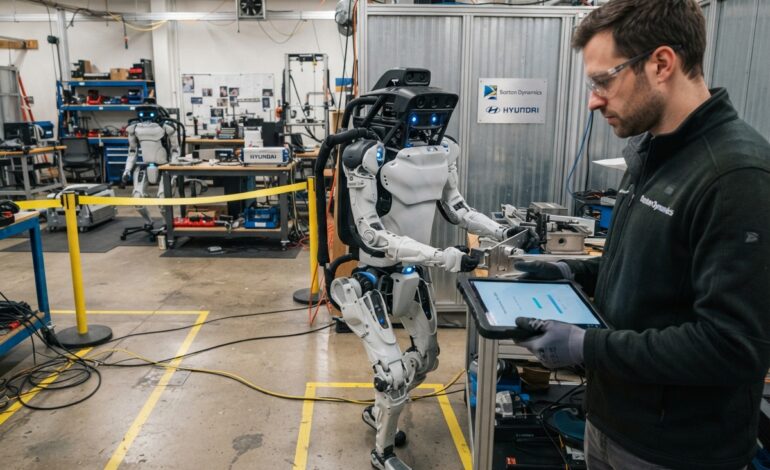 El Atlas de Boston Dynamics tendrá cerebro de Google DeepMind: humanoides con Gemini Robotics