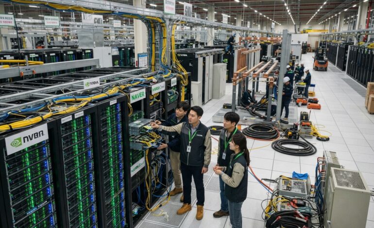 NAVER y NVIDIA construyen una IA soberana de US$10.000 millones en Corea