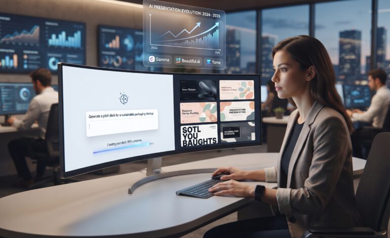 Las mejores IA para crear presentaciones en 2026: Gamma, Beautiful.ai, Tome y más, comparadas