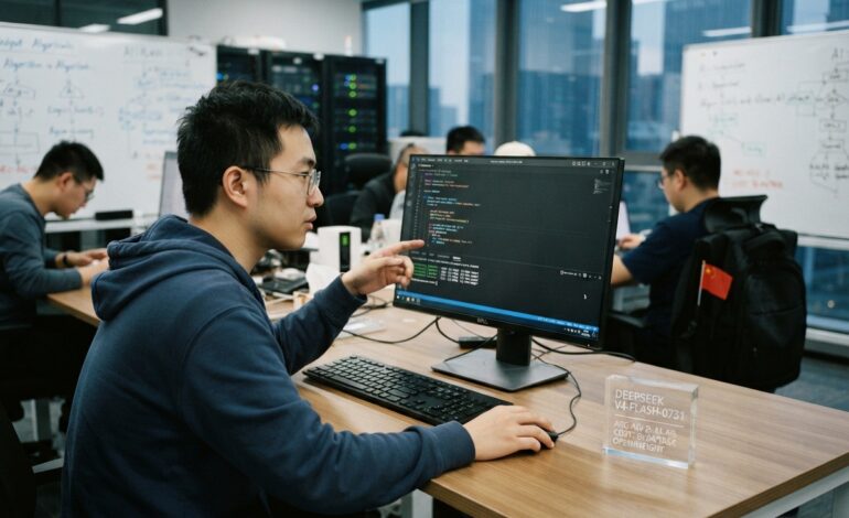 DeepSeek V4-Flash-0731: el modelo de agentes IA de China que resuelve tareas a US$0,04 y supera a su versión Pro