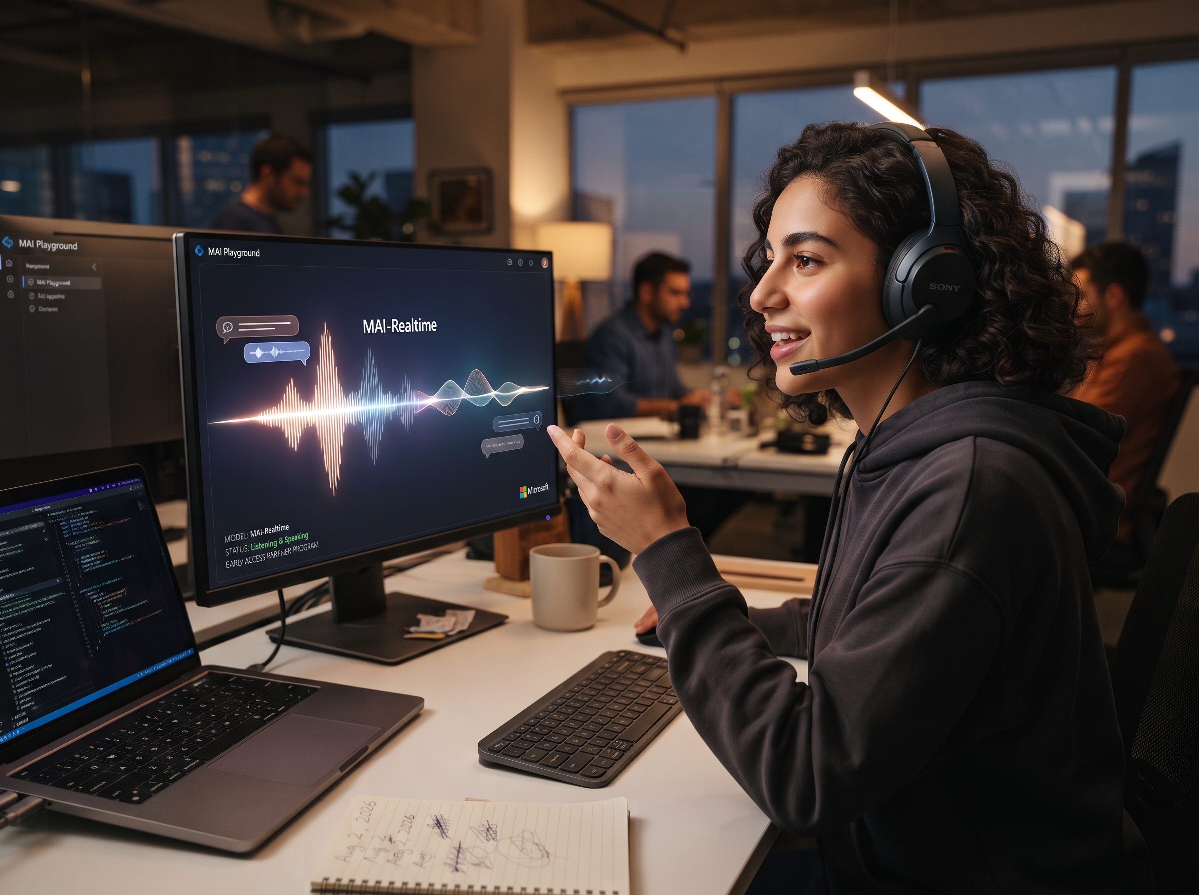 Microsoft MAI-Realtime: la voz de IA que te interrumpe (y te escucha) en tiempo real