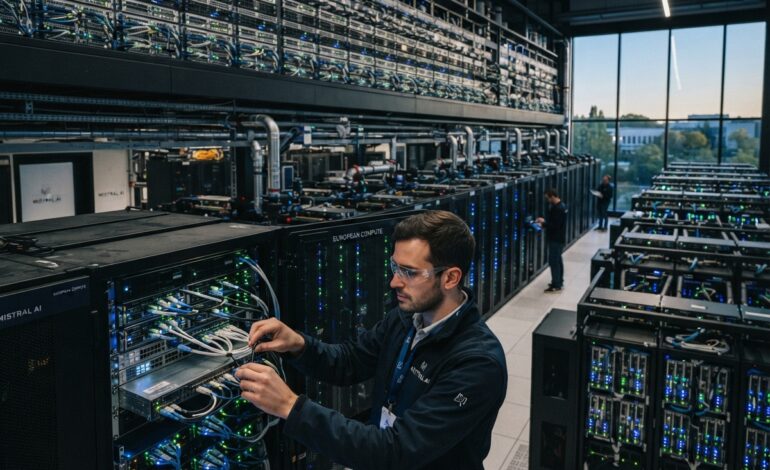 Mistral AI apuesta por la soberanía: 1 gigavatio de cómputo europeo y clientes atados hasta 2030