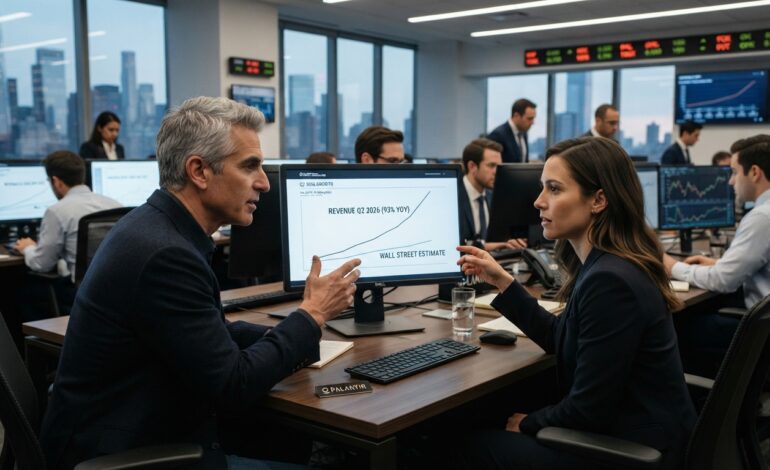 Palantir dispara ingresos 93% y factura US$1.940 millones: la IA empresarial explota