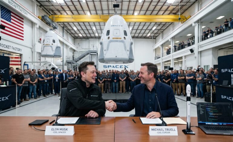 SpaceX cierra la compra de Cursor por US$60.000 millones: el asistente de código tiene nueva casa
