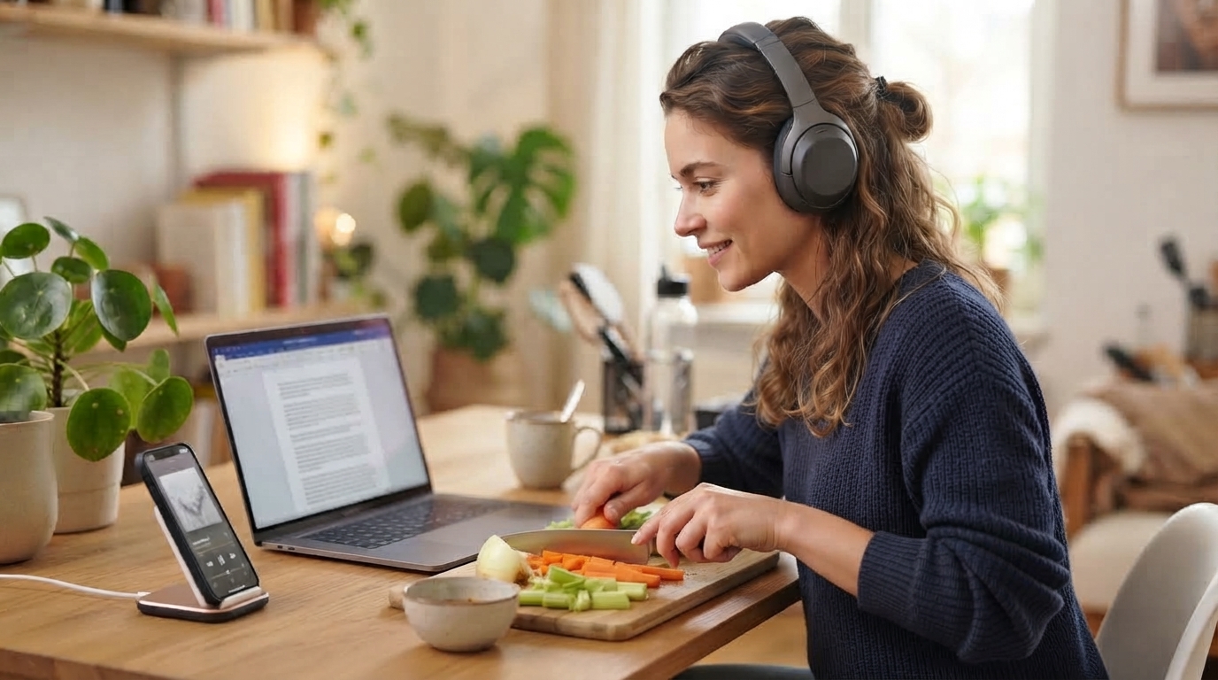 Cómo convertir cualquier texto en audio para escucharlo mientras haces otra cosa