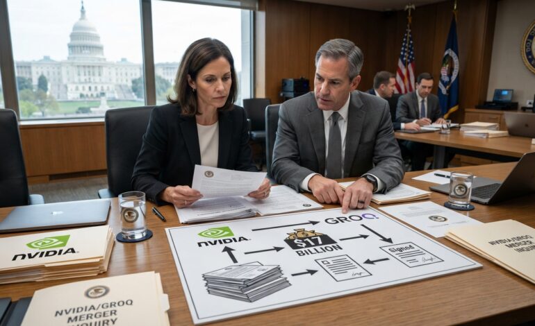 Acuerdo entre Nvidia y Groq: el DOJ investiga los US$17.000 millones