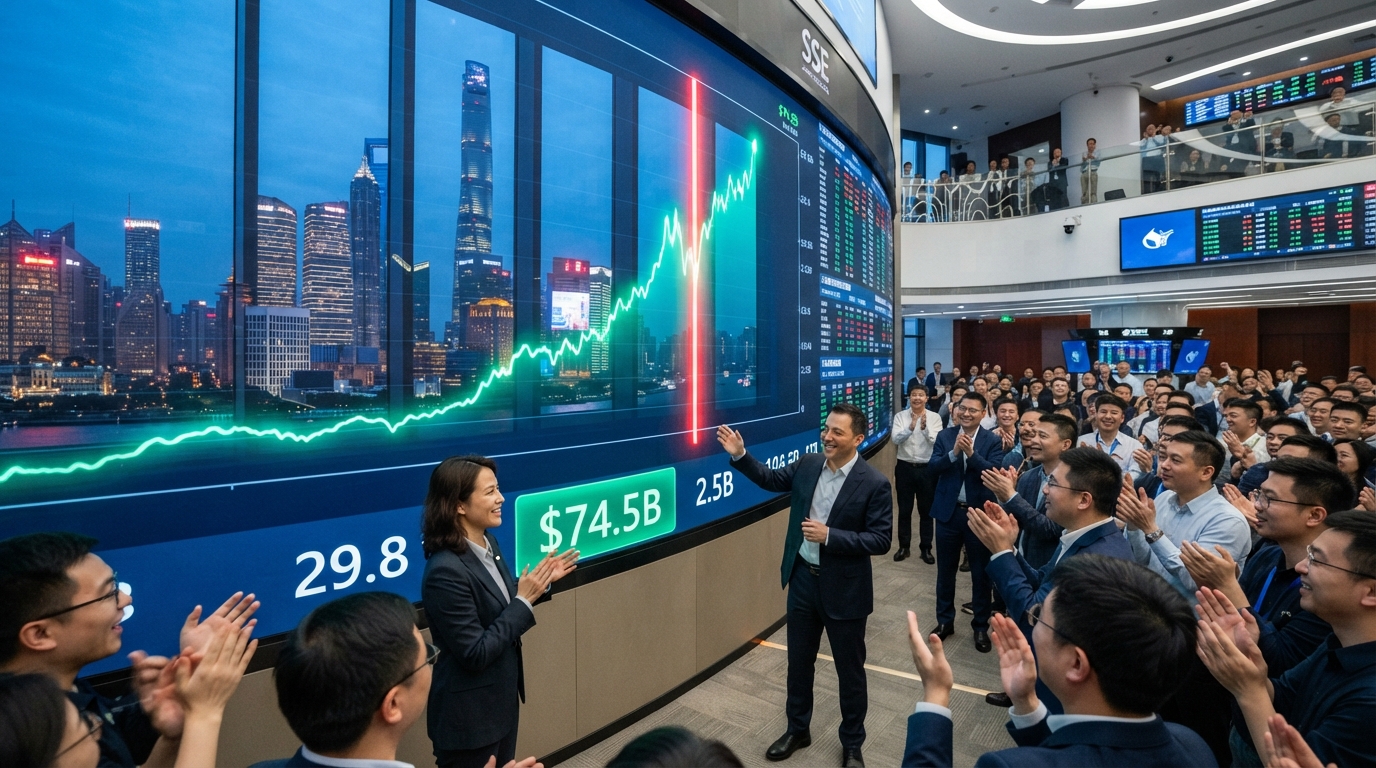 Salida a bolsa de DeepSeek: Shanghái y una valoración de US$74.500 millones