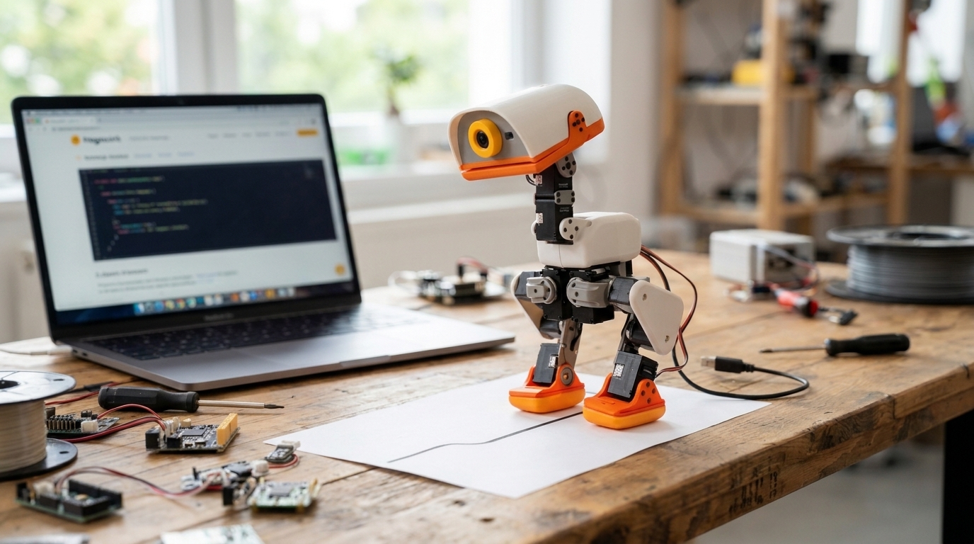 Microduck: el robot de US$399 con el que Hugging Face quiere abrir la robótica a cualquiera