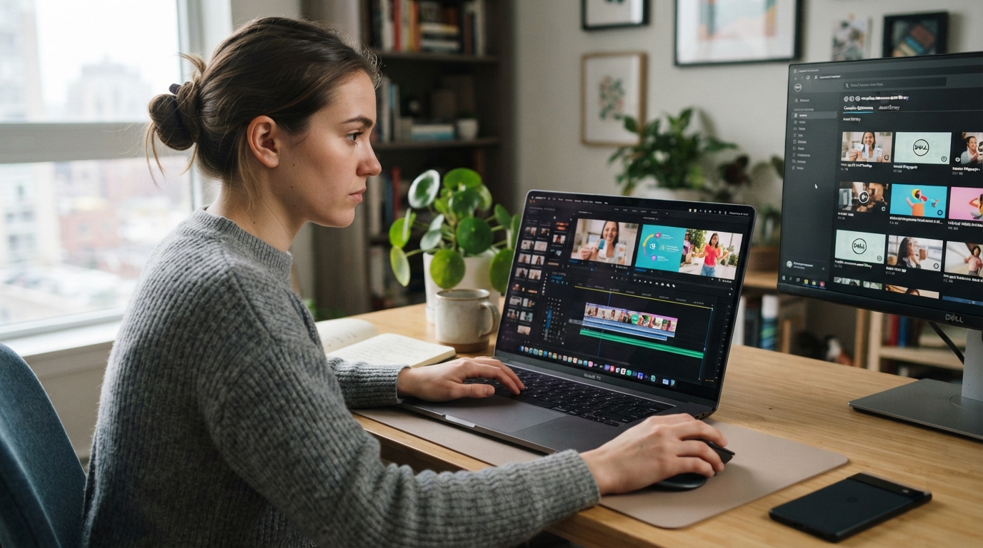 Cómo hacer un anuncio de video para pauta sin grabar nada