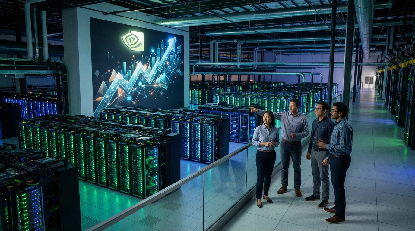 Los resultados de Nvidia rompen otro récord: US$96.200 millones en un trimestre