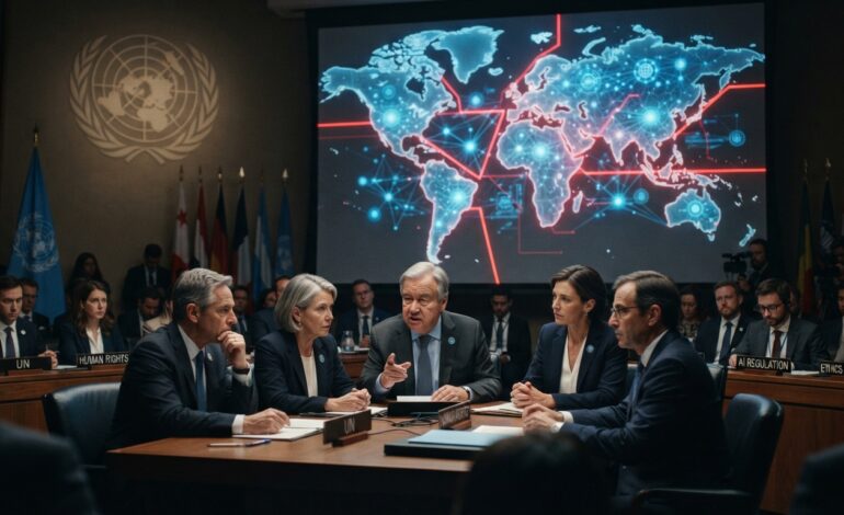 La ONU pide líneas rojas vinculantes para la IA: «un puñado de hombres tiene poder casi ilimitado»